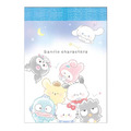 Sanrio 三麗鷗大集合 迷你便條本 (圓滾滾款)_1