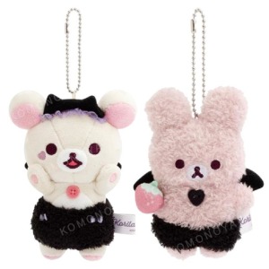 San-X 拉拉熊 絨毛玩偶吊飾 (小惡魔款)