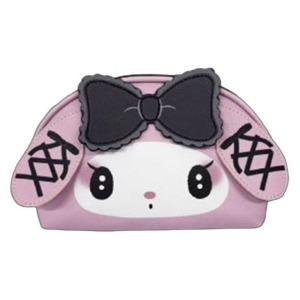 Sanrio 三麗鷗 美樂蒂 皮質造型化妝包 (暗夜天使)