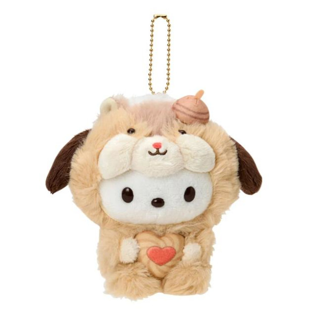 ▲預購特價【限購】Sanrio 三麗鷗 帕恰狗 絨毛玩偶吊飾 (卡哇依松鼠)