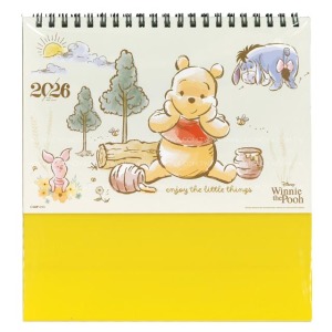 Disney 迪士尼 小熊維尼 2026 線圈桌曆 B6