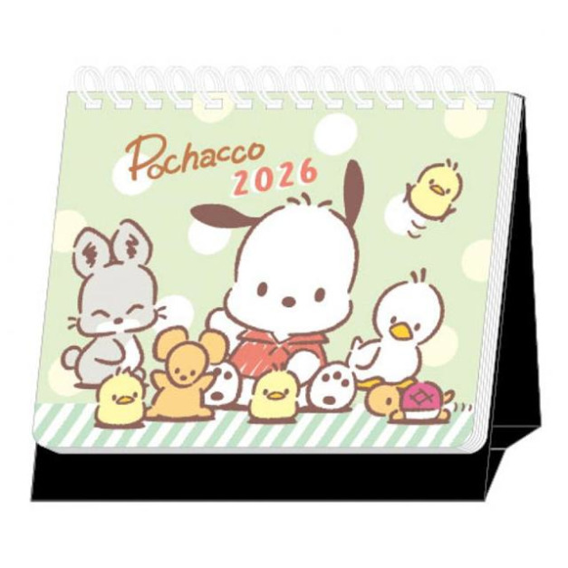 Sanrio 三麗鷗 帕恰狗 2026 線圈桌曆 60K