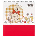 Disney 迪士尼 小熊維尼 2026 線圈桌曆 A5
