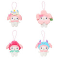 《盲盒拆賣》Sanrio 三麗鷗 美樂蒂 絨毛玩偶吊飾 (變裝款)_2