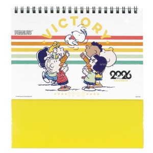 Snoopy 史努比 2026 線圈桌曆 B6