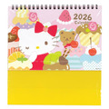 Sanrio 三麗鷗 Hello Kitty 2026 線圈桌曆 B6
