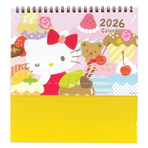 Sanrio 三麗鷗 Hello Kitty 2026 線圈桌曆 B6