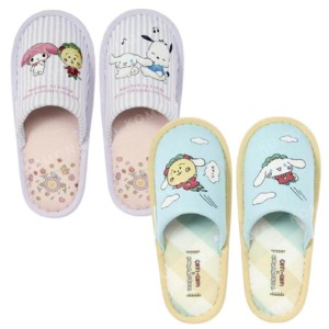 Sanrio 三麗鷗 x 可吉可吉 室內拖鞋 23～25cm