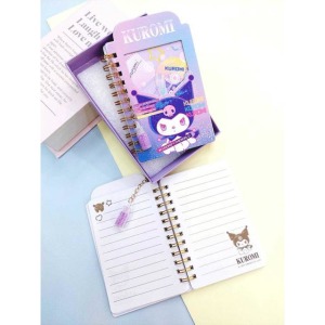 Sanrio 三麗鷗 線圈筆記本附吊飾 酷洛米 大耳狗 人魚漢頓