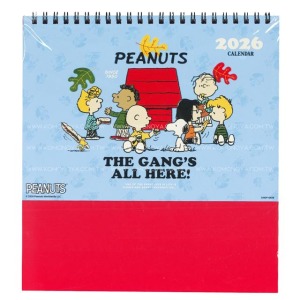 Snoopy 史努比 2026 線圈桌曆 A5