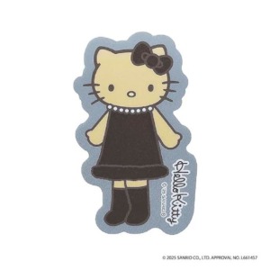 現貨▲特價 Sanrio 三麗鷗 Hello Kitty 造型貼紙 (長腿黑洋裝)