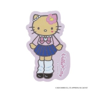 現貨▲特價 Sanrio 三麗鷗 Hello Kitty 造型貼紙 (長腿粉制服)