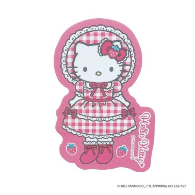 現貨▲特價 Sanrio 三麗鷗 Hello Kitty 造型貼紙 (長腿粉Lolita)