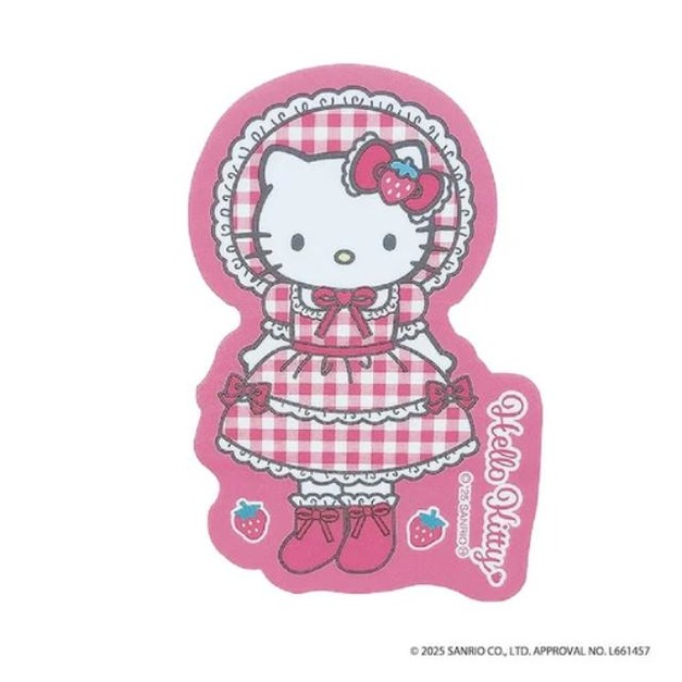 現貨▲特價 Sanrio 三麗鷗 Hello Kitty 造型貼紙 (長腿粉Lolita)
