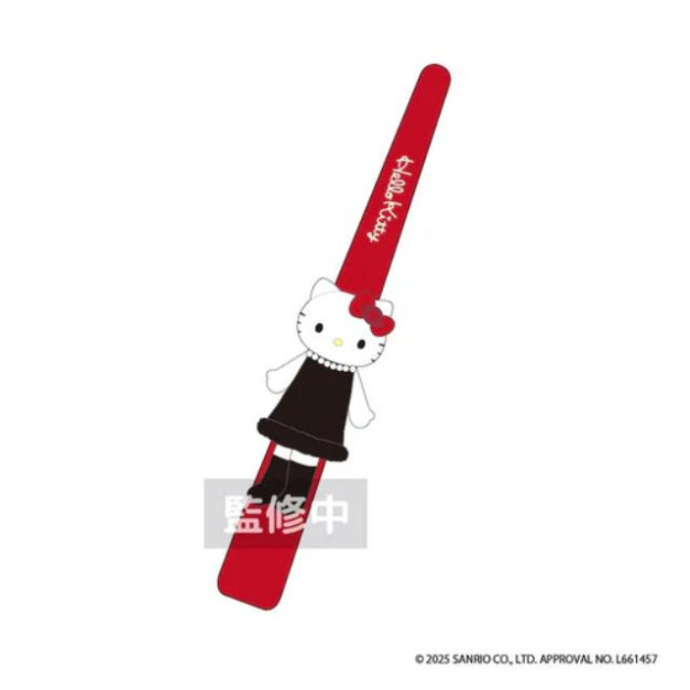 現貨▲特價 Sanrio 三麗鷗 Hello Kitty 造型長髮夾 (紅 長腿黑洋裝)