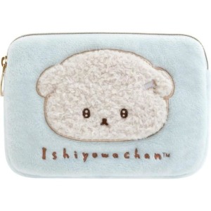 San-X 意志薄弱醬 逃避小狗 面紙收納包 (藍大臉款)