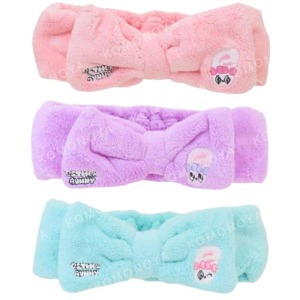 Esther Bunny 艾絲樂小兔 絨毛造型吸水髮帶 (蝴蝶結款)