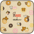 San-X 拉拉熊 x mister donut 棉質方巾 25x25cm (甜甜圈款)_2
