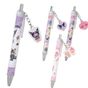 Sanrio 三麗鷗 原子筆附吊飾 黑 (Netflix原創動畫 My Melody & Kuromi)