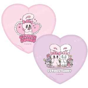 Esther Bunny 艾絲樂小兔 造型鏡梳組 (愛心款)