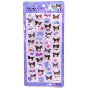 Sanrio 三麗鷗 酷洛米 造型立體貼紙 (彩虹表情款)