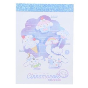 Sanrio 三麗鷗 大耳狗 迷你便條本 (彩虹甜點款)