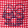 Sanrio 三麗鷗 Patty & Jimmy 棉質直式肩背袋 (復古雙人組)_3