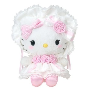 ▲預購特價【限購】Sanrio 三麗鷗 Hello Kitty 絨毛玩偶娃娃 (蕾絲嫁紗)