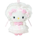 ▲特價【限購】Sanrio 三麗鷗 Hello Kitty 絨毛玩偶吊飾 (蕾絲嫁紗)_1
