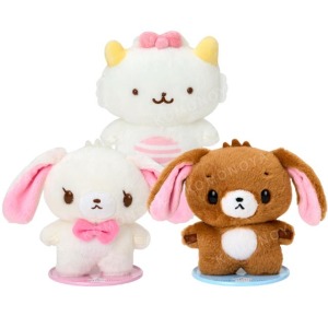 Sanrio 三麗鷗 磁吸站立玩偶附底座 玩偶裝 S (2025拍照道具) 蜜糖邦尼