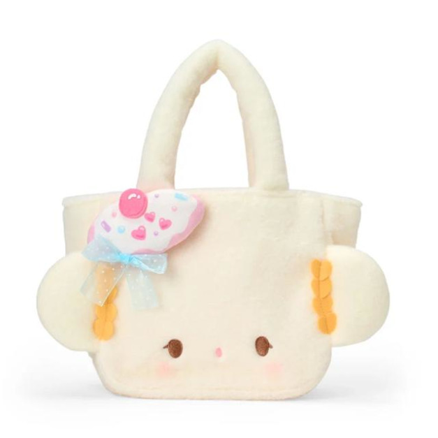 Sanrio 三麗鷗 小麥粉 絨毛造型手提午餐袋 (10週年生日派對)