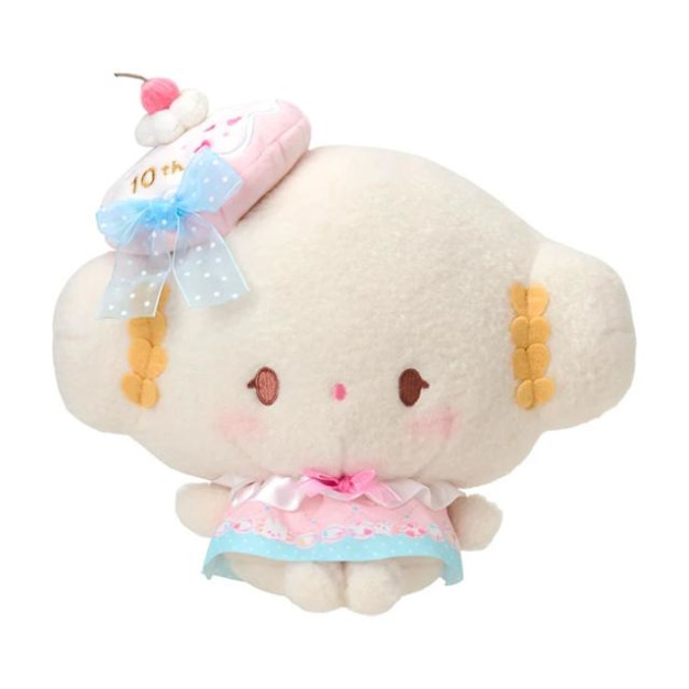 Sanrio 三麗鷗 小麥粉 絨毛玩偶娃娃 (10週年生日派對)