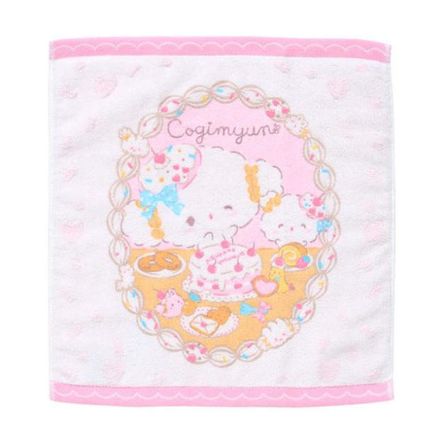 Sanrio 三麗鷗 小麥粉 棉質短毛巾 34x36cm (10週年生日派對)