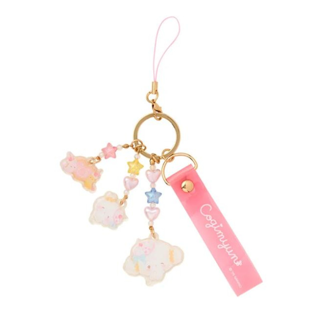 Sanrio 三麗鷗 小麥粉 造型三連手機吊飾 (10週年生日派對)