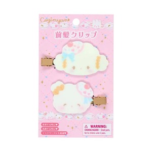 Sanrio 三麗鷗 小麥粉 壓克力造型髮夾2入組 (10週年生日派對)