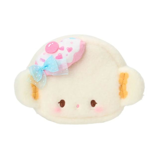 Sanrio 三麗鷗 小麥粉 絨毛造型化妝包 (10週年生日派對)