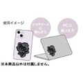 ▲特價【限購】Sanrio 三麗鷗 Hello Kitty 造型貼紙 (黑 灰階黑天使系列)_1