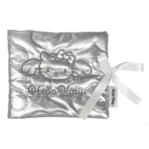 ▲特價【限購】Sanrio 三麗鷗 Hello Kitty 皮質卡片冊 (銀 灰階黑天使系列)