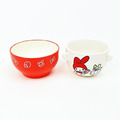 Sanrio 三麗鷗 美樂蒂 陶瓷湯碗組 200ml (紅白蘑菇款)_1