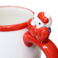 Sanrio 三麗鷗 Hello Kitty 陶瓷馬克杯 340ml (紅緞帶款)_2