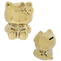 Sanrio 三麗鷗 陶瓷造型存錢筒 (金色款) 大耳狗 Kitty 美樂蒂_1