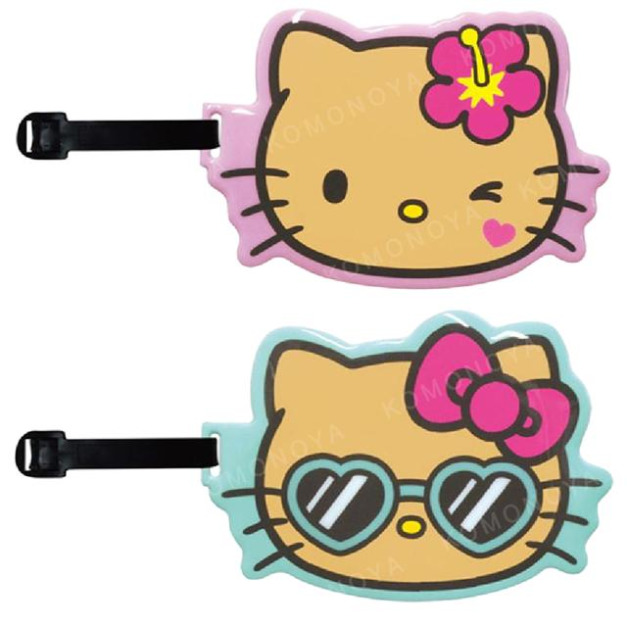 Sanrio 三麗鷗 Hello Kitty PVC造形行李吊牌 (千禧Y2K)