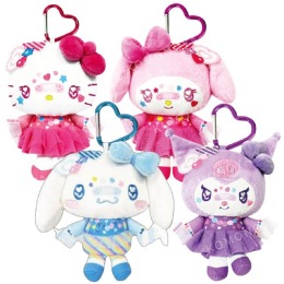 Sanrio 三麗鷗 絨毛玩偶零錢包吊飾 (Y2K裝扮款) Kitty 美樂蒂 大耳狗 酷洛米