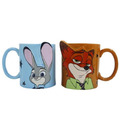 迪士尼 動物方程式 陶瓷馬克對杯組 300ml (半身款)