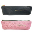 Sanrio 三麗鷗 皮質壓花拉鍊筆袋 (姓名款) Kitty 美樂蒂 大耳狗 酷洛米_1