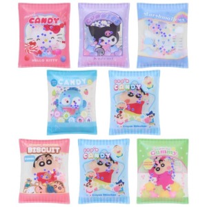 Sanrio 三麗鷗 造型流沙磁鐵 (糖果包款) Kitty 酷洛米 大耳狗 人魚漢頓 蠟筆小新