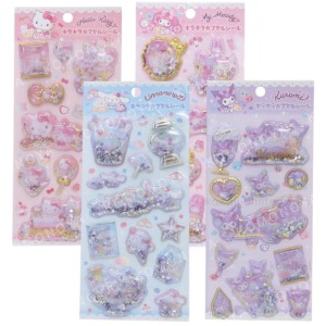 Sanrio 三麗鷗 造型流沙貼紙組 (甜點款) 酷洛米 美樂蒂 大耳狗