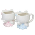 Sanrio 三麗鷗 Hello Kitty 陶瓷造型馬克杯 200ml (天使款)_3