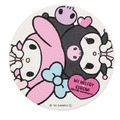 Sanrio 三麗鷗 陶瓷圓形杯墊 美樂蒂 酷洛米 人魚漢頓 雙子星_1