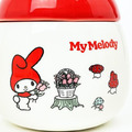Sanrio 三麗鷗 美樂蒂 陶瓷造型罐 (紅蘑菇屋款)_3